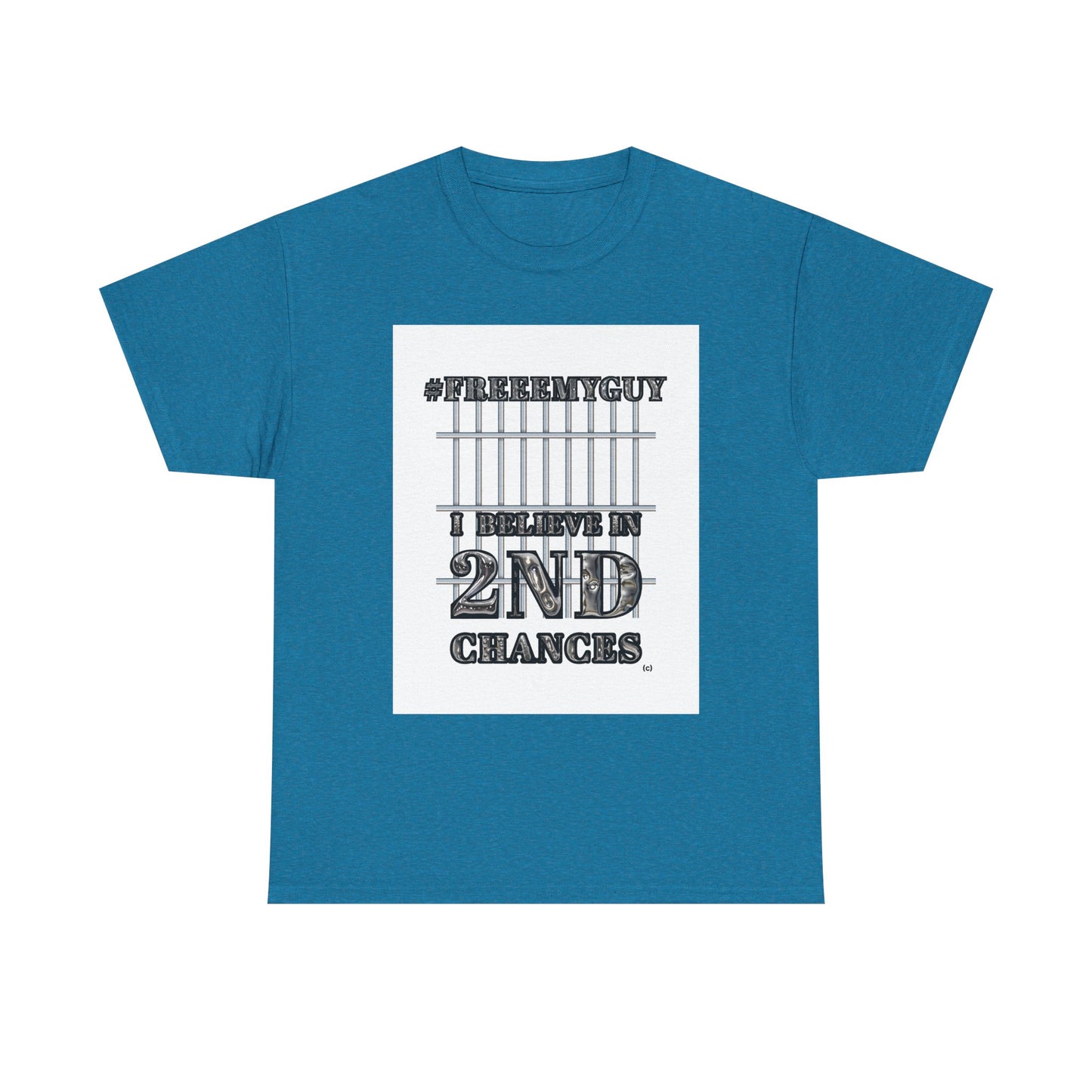 Unisex 2nd Chances Tee - Silver logo