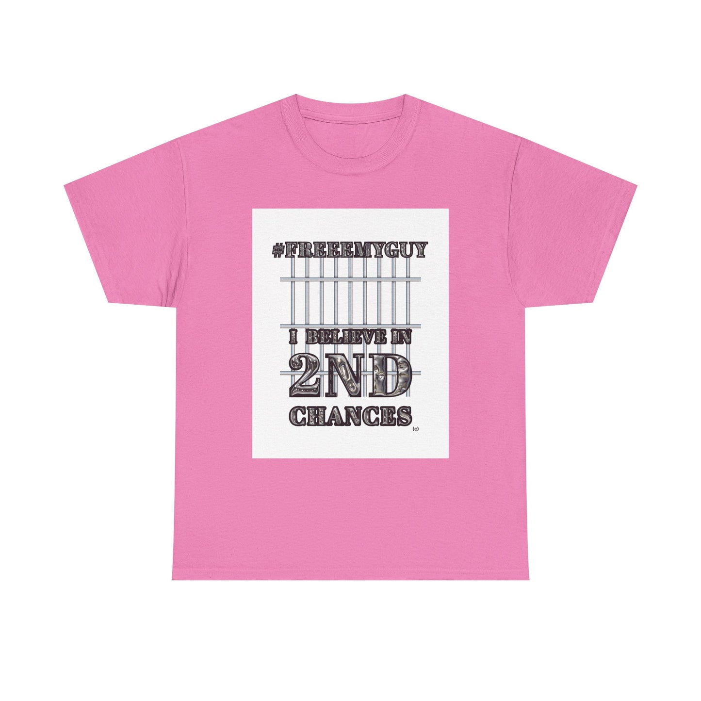 Unisex 2nd Chances Tee - Silver logo